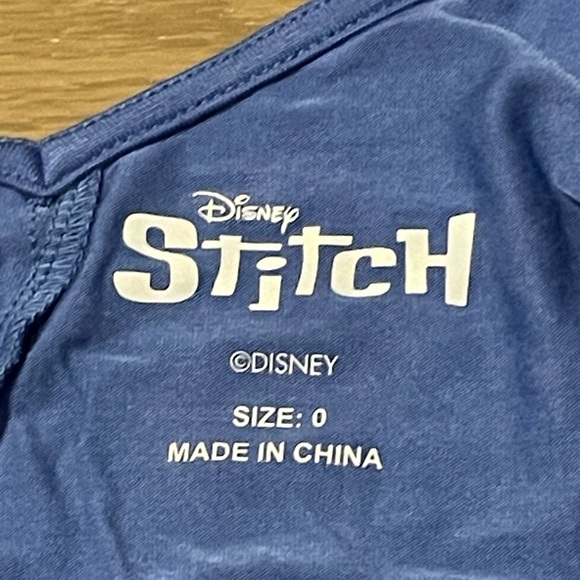 Disney Blue Stitch Ohana Sleep Tank - Picture 6 of 8